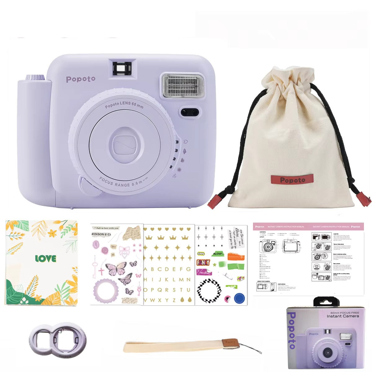 Instant Camera Deluxe Bundle