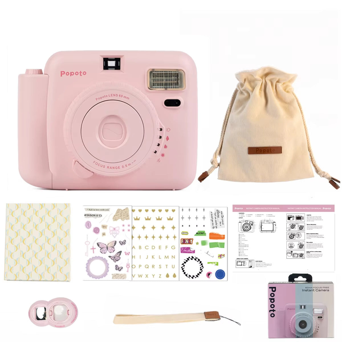 Instant Camera Deluxe Bundle