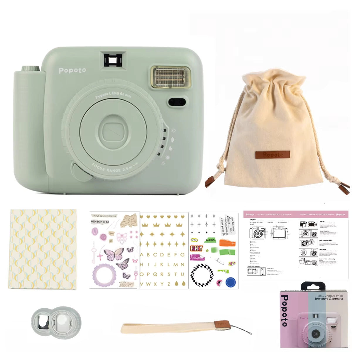 Instant Camera Deluxe Bundle